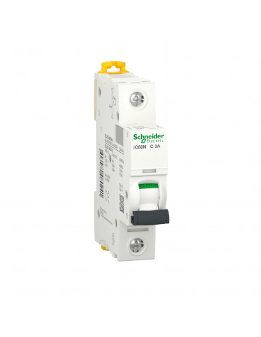 Acti9 iC60N disjoncteur 1P 3A courbe C SCHNEIDER A9F74103