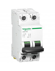 Acti9 C60H-DC disjoncteur modulaire 2P 32A C curve SCHNEIDER A9N61535