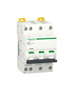 Disjoncteur modulaire Acti9 iDT40T 3P+N 32A courbe C 4500A/6kA SCHNEIDER A9P22732 2