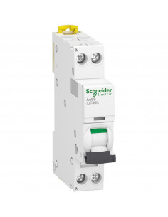 Acti9 iDT40K disjoncteur modulaire 1P+N 20A courbe C 4500A/4,5kA SCHNEIDER A9P71620