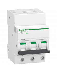 Acti9 iDT40T XA disjoncteur modulaire auto/vis 3P 16A courbe C 6kA SCHNEIDER A9PA2316
