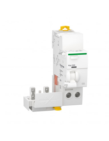 Acti9 Vigi iC60 bloc différentiel 2P 25A 10mA type AC 230-240V 400-415V SCHNEIDER A9Q10225