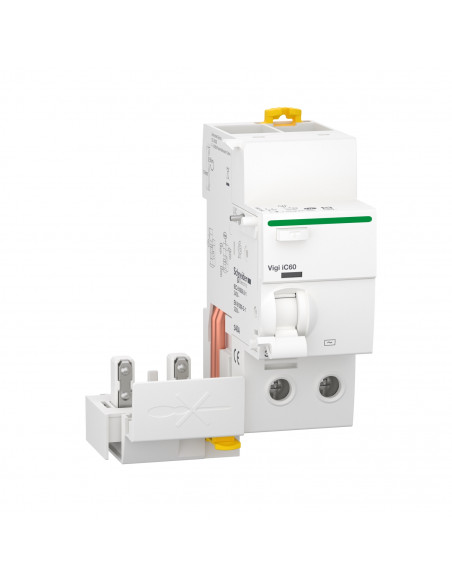 Acti9 Vigi iC60 bloc différentiel 2P 40A 30mA type AC 230-240V 400-415V SCHNEIDER A9Q11240