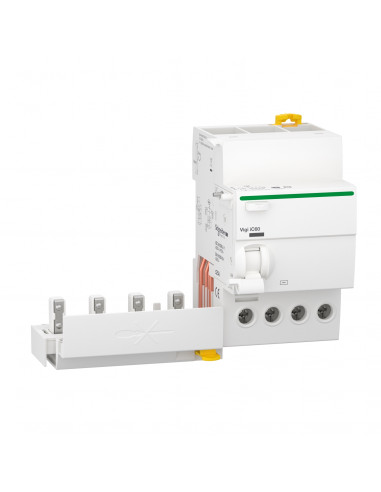 Acti9 vigi iC60 bloc différentiel 4P 25A 30mA type AC 400-415V SCHNEIDER A9Q11425