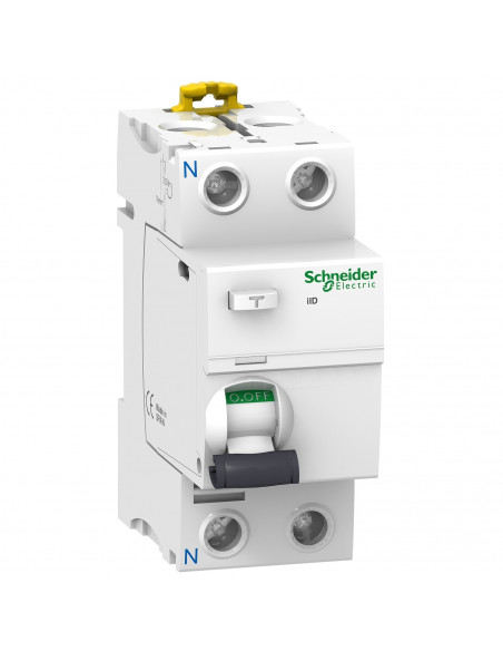 Acti9 iID interrupteur différentiel 2P 25A 300mA type AC SCHNEIDER A9R14225