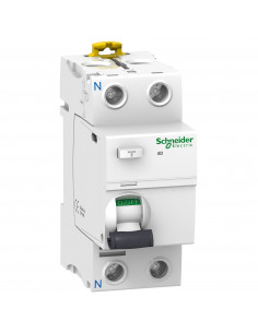 Interrupteur différentiel Acti9 iID 2 Pôles 40A 30mA type Asi SCHNEIDER A9R31240