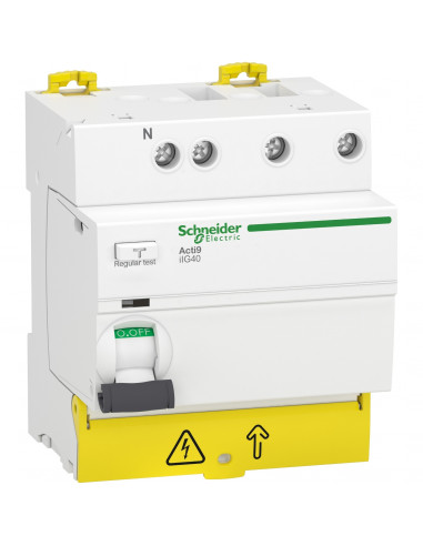 Acti9 iIG40 interrupteur différentiel tête de groupe 3P+N 63A 300mA typ A SI SCHNEIDER A9R97763