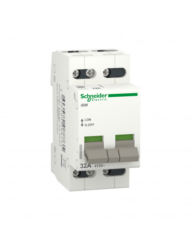 Acti9 iSW interrupteur de commande 3P 32A 415VCA SCHNEIDER A9S60332