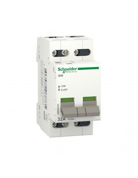 Acti9 iSW interrupteur de commande 3P 32A 415VCA SCHNEIDER A9S60332