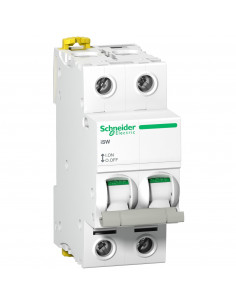 Acti9 iSW interrupteur-sectionneur 2P 100A 415VAC SCHNEIDER A9S65291