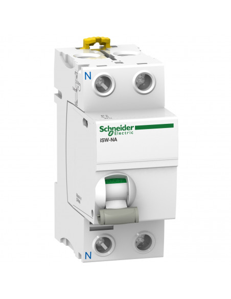 Acti9 iSW NA interrupteur-sectionneur 1P+N 63A 250VCA SCHNEIDER A9S70663