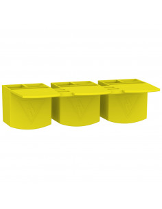 Lot de 12 isolateurs Acti9 iDT40 pour dent de répartiteur horizontal SCHNEIDER A9X21096