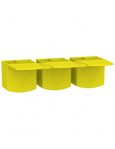 Lot de 12 isolateurs Acti9 iDT40 pour dent de répartiteur horizontal SCHNEIDER A9X21096