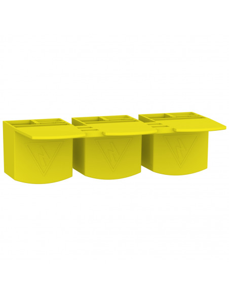 Lot de 12 isolateurs Acti9 iDT40 pour dent de répartiteur horizontal SCHNEIDER A9X21096