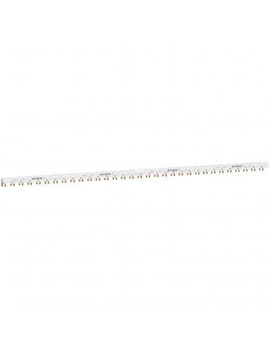 Acti9 iDT40 répartiteur horizontal 1P+N avec Aux 9 mm 48 modules 80A SCHNEIDER A9XPA648