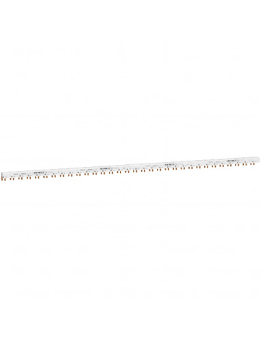 Acti9 iDT40 répartiteur horizontal 3P+N avec Aux 9 mm 48 modules 80A SCHNEIDER A9XPA748