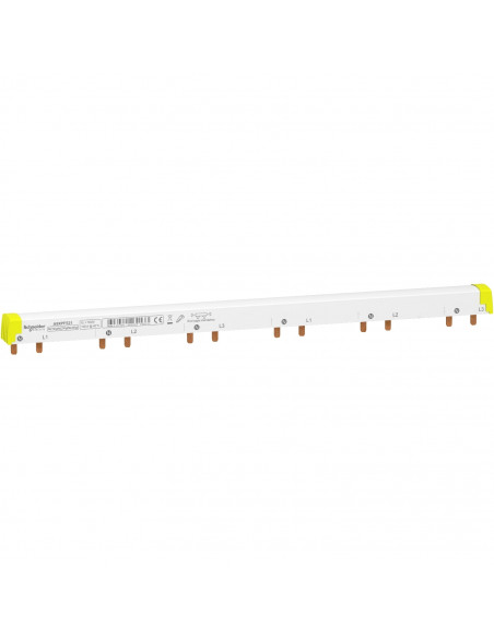 Acti9 iC60 peigne à dents 100A pour iC60 + Vigi 25A 21 modules de 18mm SCHNEIDER A9XPF521