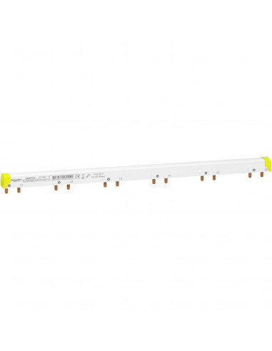 Acti9 iC60 peigne à dents 100A -pour iC60+vigi 40 et 63A 24 modules de18mm SCHNEIDER A9XPF524