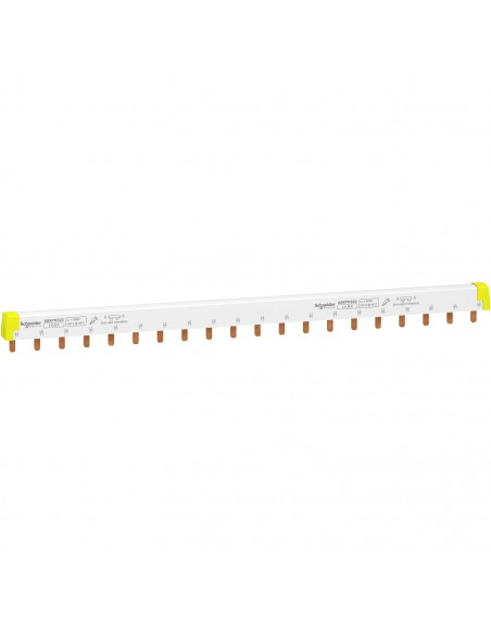 Acti9 iC60 peigne de raccordement à dents 3P 100A 20 modules de 18mm SCHNEIDER A9XPH320