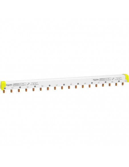 Acti9 iC60 peigne à dents 3 x N+P 100A 18 modules de 18mm SCHNEIDER A9XPH518