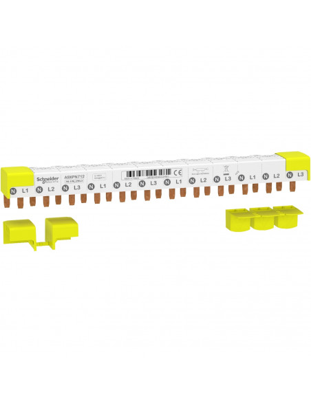 Acti9 iDT40 peigne 3P+N 12 modules de 18mm 80A SCHNEIDER A9XPN712