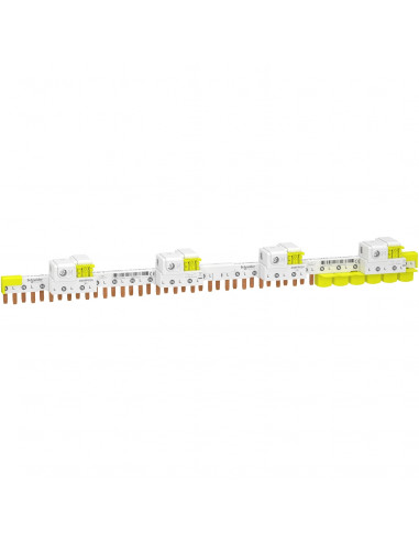 Acti9 iDT40 peigne avec connecteur 1P+N 24 modules de 18mm 63A SCHNEIDER A9XPP624