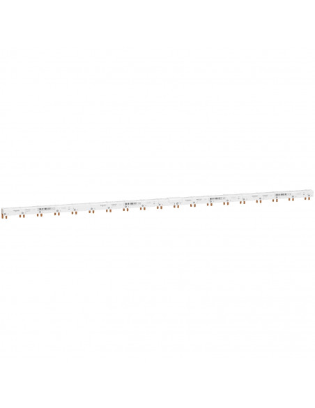 Acti9 iDT40 répartiteur horizontal 1P+N avec Aux et Vigi 9 mm 48 modules SCHNEIDER A9XPV648
