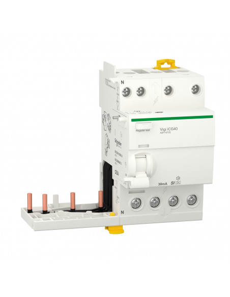 Acti9 iTG40 module différentiel Vigi tête de groupe 3P+N 25A 30mA type A SI SCHNEIDER A9Y14725