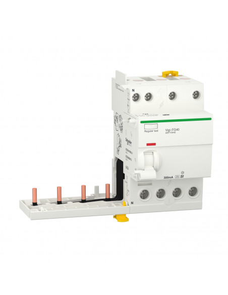 Acti9 iTG40 module différentiel Vigi tête de groupe 4P 40A 300mA type A SI SCHNEIDER A9Y15440