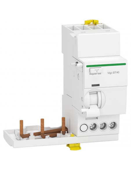 Acti9 iDT40 module différentiel Vigi départ iDT40 3P 40A 30mA type A SI SCHNEIDER A9Y64340