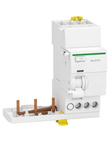 Acti9 iDT40 module différentiel Vigi départ iDT40 3P 25A 300mA type A SI SCHNEIDER A9Y65325