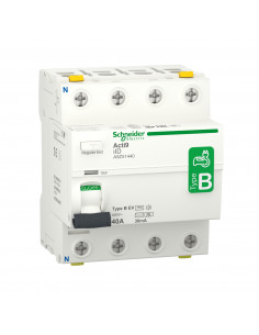 Acti9 iID interrupteur différentiel 4 Pôles 40A 30 mA type B EV 400V SCHNEIDER A9Z51440 2
