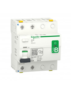Acti9 iID interrupteur différentiel 2 Pôles 63A 300mA type B SI 400V SCHNEIDER A9Z64263 2
