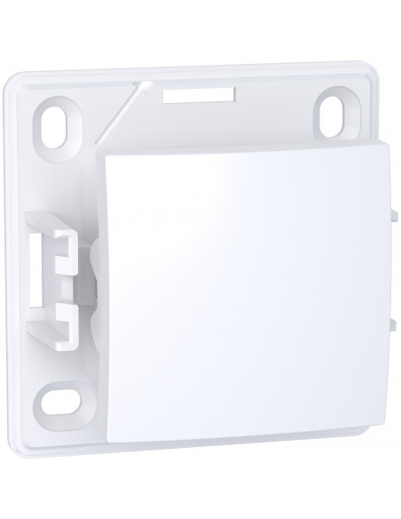 Alréa Poussoir à fermeture blanc polaire SCHNEIDER ALB61053P