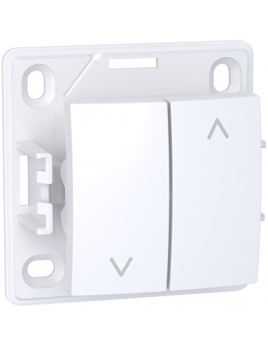 Alréa Interrupteur volets roulants blanc polaire SCHNEIDER ALB61197P