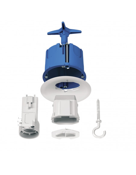 Multifix DCL boîte de centre avec coll couv. non affl connect douille fiche SCHNEIDER ALB71840