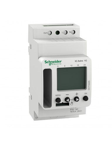 Acti9 IC Astro interrupteur crépusculaire programmable 1 canal smart SCHNEIDER CCT15225
