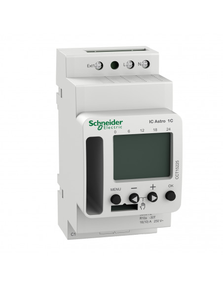 Acti9 IC Astro interrupteur crépusculaire programmable 1 canal smart SCHNEIDER CCT15225