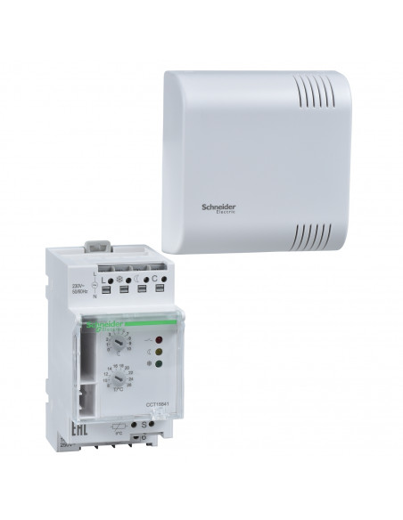 Acti9 TH4 thermostat modulaire 1 zone 8°C..26°C SCHNEIDER CCT15841
