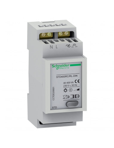 Télévariateur STD 400W DIN commande éclairage simple SCHNEIDER CCTDD20001
