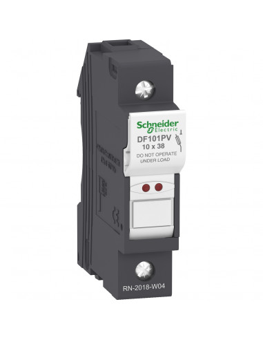 TeSys DF LS1/GK1 Porte fusible 10x38 monophase 1000vdc SCHNEIDER DF101PV