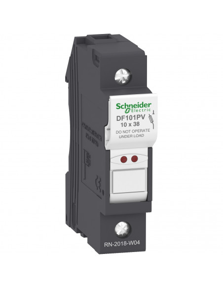 TeSys DF LS1/GK1 Porte fusible 10x38 monophase 1000vdc SCHNEIDER DF101PV