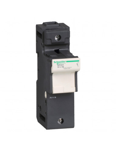 TeSys porte-fusible 1 Pôle 125A pour fusible 22x58mm SCHNEIDER DF221