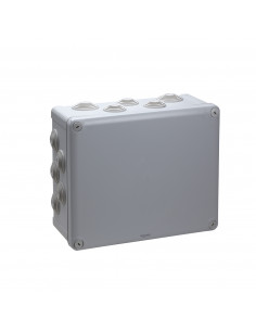 Mureva Box boite de dérivation IP55 + embouts 275x225x120 gris SCHNEIDER ENN05017