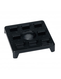 Mureva Box platine support bornier 8(6x2,5²) ou 2(3x6²) -boîte 80x80 / 105x105 SCHNEIDER ENN08241