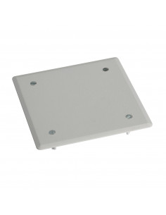 Modulo couvercle blanc 128x128mm pour boite de dérivation SCHNEIDER ENN09490