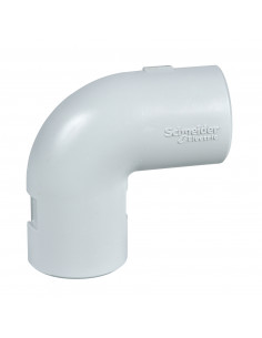 Mureva équerre pour tube 3321 Gris diam. 25 mm SCHNEIDER ENN42325