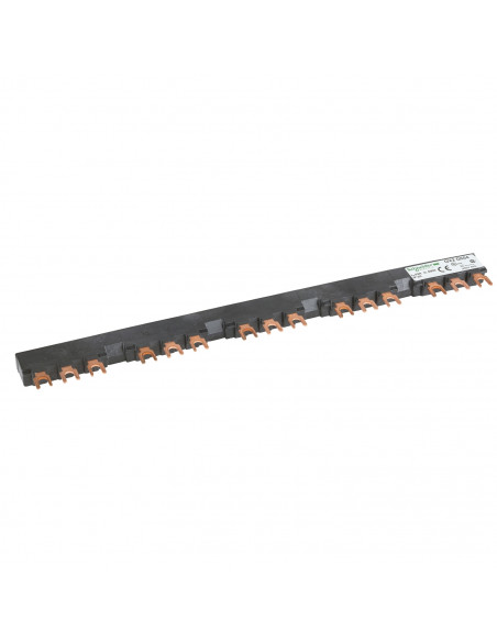 TeSys GV jeu de barre tripolaire 63A 5 dérivations pas 54 mm SCHNEIDER GV2G554