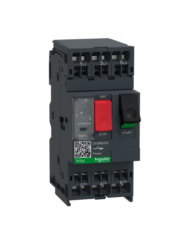 TeSys GV2ME disj. moteur 0,16..0,25A 3P 3d déclencheur magnéto-thermique SCHNEIDER GV2ME023