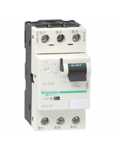 TeSys GV2RT disj. moteur 1,6..2,5A 3P 3d déclencheur magnéto-thermique SCHNEIDER GV2RT07